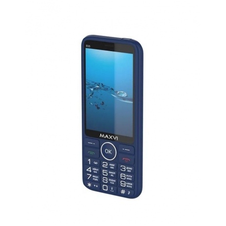 Мобильный телефон Maxvi B35 Blue - фото 9