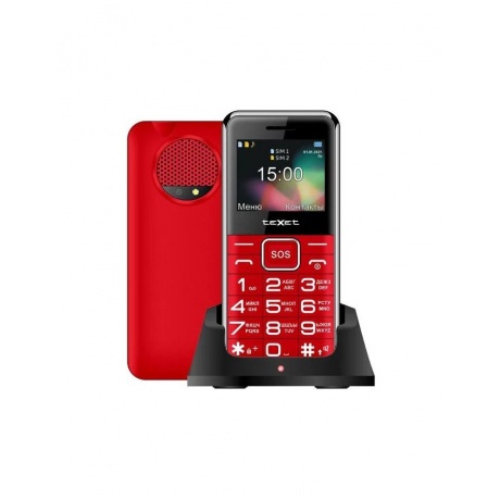 Мобильный телефон teXet TM-B319 Red - фото 1