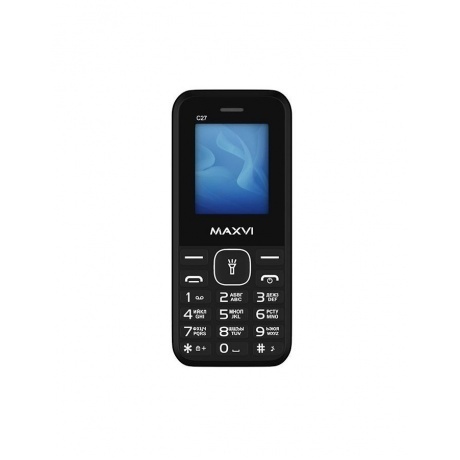 Мобильный телефон Maxvi C27 Black - фото 3