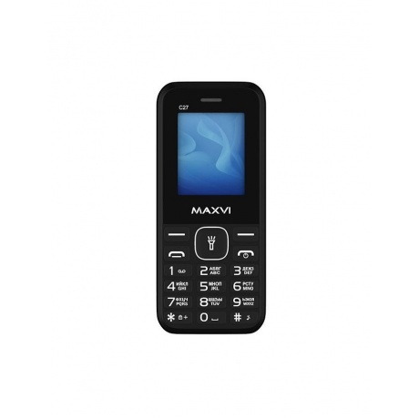 Мобильный телефон Maxvi C27 Black - фото 3