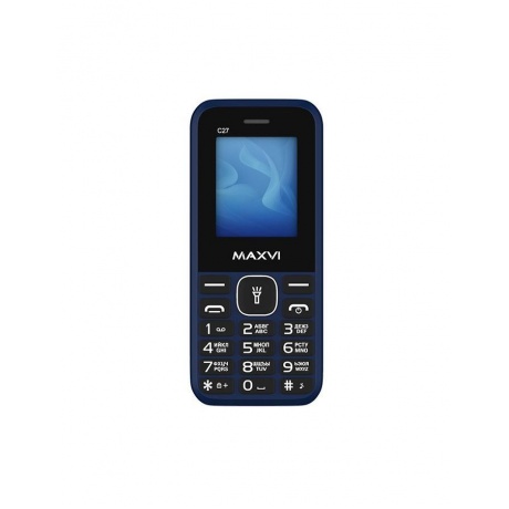 Мобильный телефон Maxvi C27 Blue - фото 8