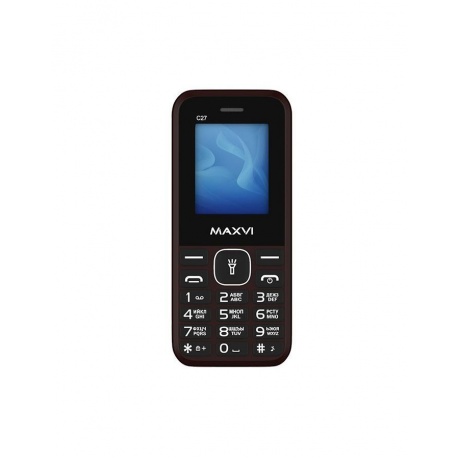 Мобильный телефон Maxvi C27 Brown - фото 7