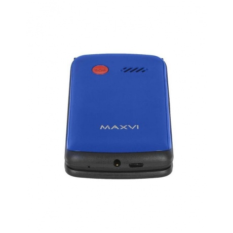 Мобильный телефон Maxvi E7 Blue - фото 16