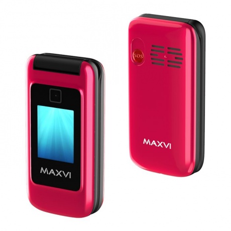 Мобильный телефон Maxvi E8 Pink - фото 3