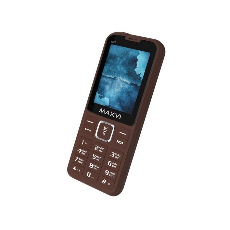 Мобильный телефон Maxvi K21 Chocolate - фото 2