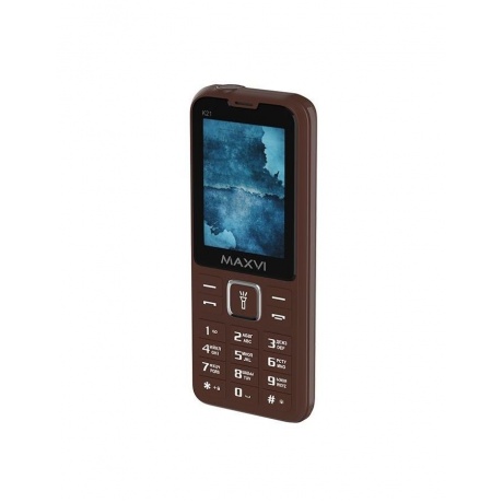 Мобильный телефон Maxvi K21 Chocolate - фото 10