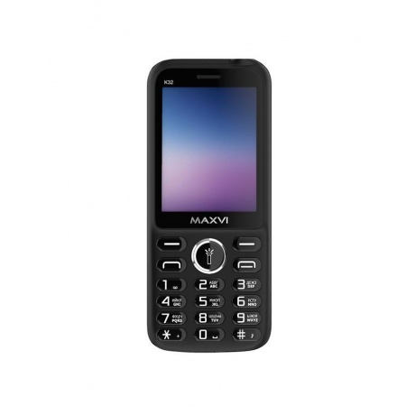 Мобильный телефон Maxvi K32 Black - фото 3