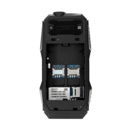 Мобильный телефон Maxvi P100 Black - фото 16