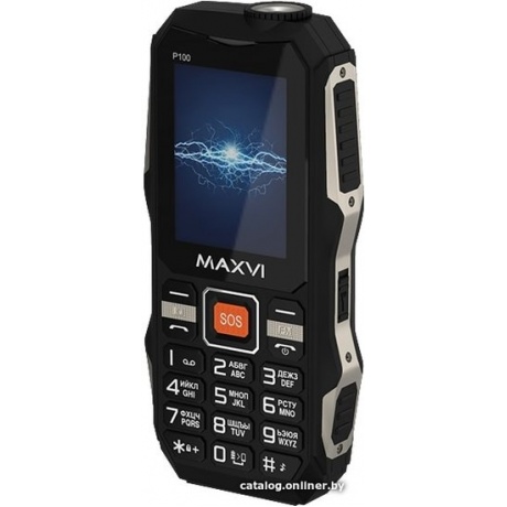 Мобильный телефон Maxvi P100 Black - фото 29