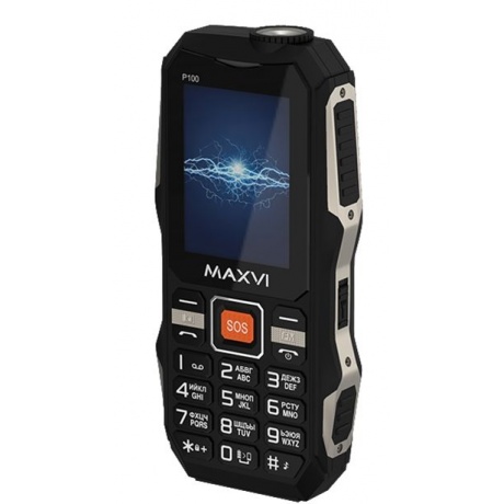 Мобильный телефон Maxvi P100 Black - фото 10