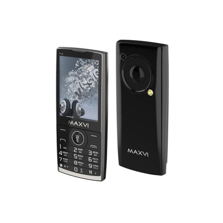 Мобильный телефон Maxvi P19 Black - фото 2
