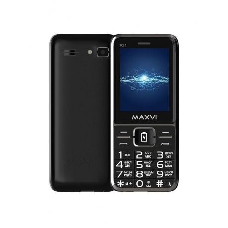 Мобильный телефон Maxvi P21 Black - фото 1