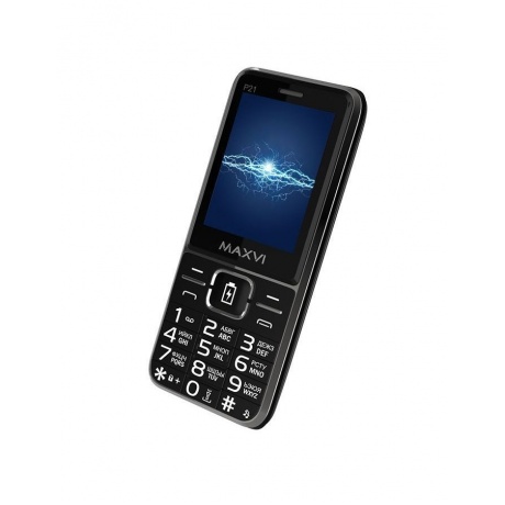 Мобильный телефон Maxvi P21 Black - фото 3