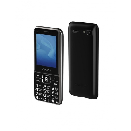 Мобильный телефон Maxvi P22 Black - фото 2