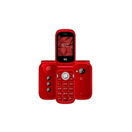 Мобильный телефон BQ 2451 DAZE RED (2 SIM) - фото 1