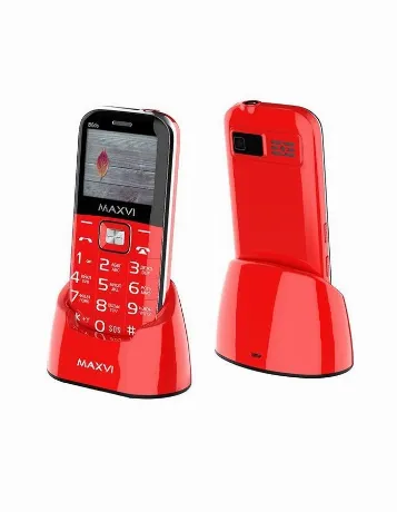 Мобильный телефон Maxvi B6ds Red