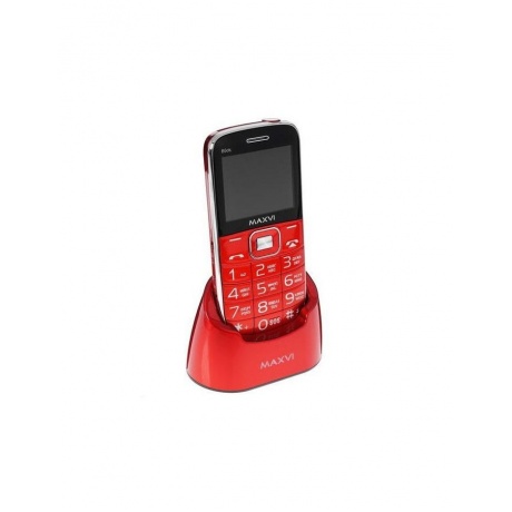 Мобильный телефон Maxvi B6ds Red - фото 21