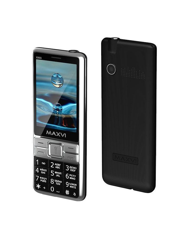 сотовый телефон maxvi c20 1 77 microsd 2 sim fm фонарик 600 мач черный Мобильный телефон Maxvi X900i Marengo