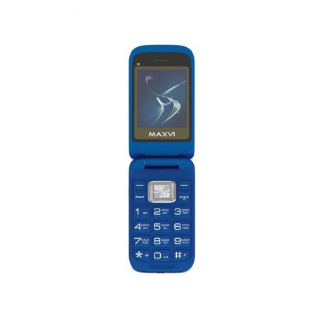Мобильный телефон Maxvi E5 Blue - фото 15