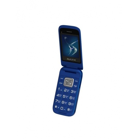 Мобильный телефон Maxvi E5 Blue - фото 18