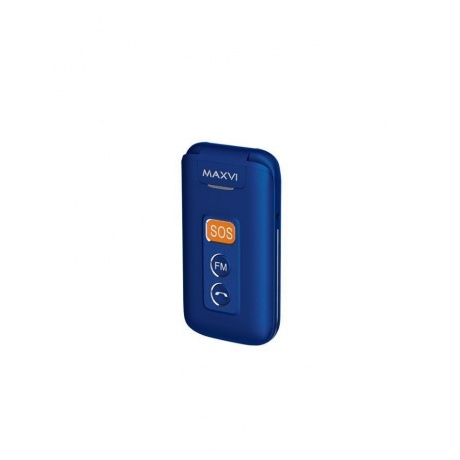 Мобильный телефон Maxvi E5 Blue - фото 20
