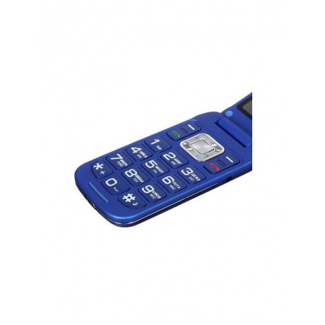 Мобильный телефон Maxvi E5 Blue - фото 23
