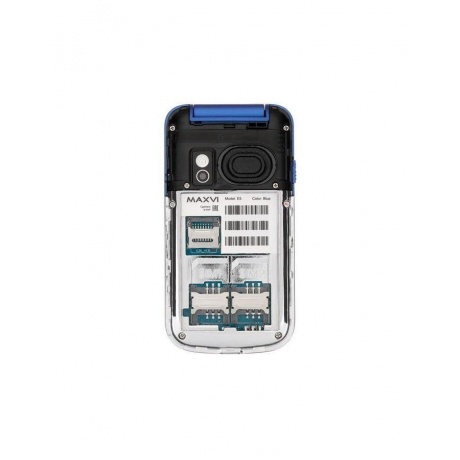 Мобильный телефон Maxvi E5 Blue - фото 24