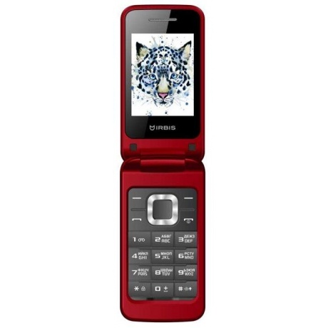 Мобильный телефон Irbis SF08 Red - фото 1