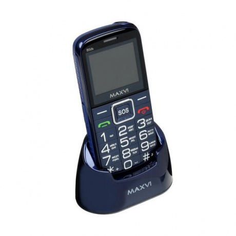 Мобильный телефон Maxvi B5ds Blue - фото 21