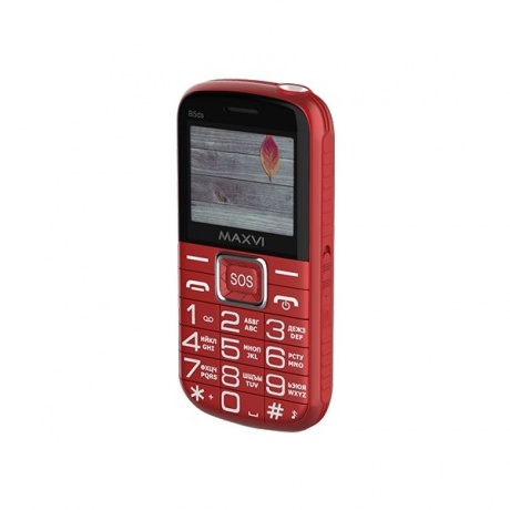 Мобильный телефон Maxvi B5ds Red - фото 4