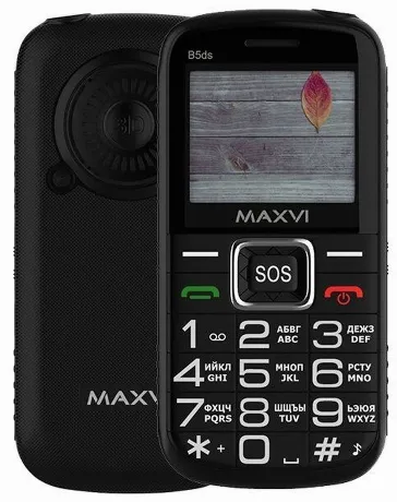 Мобильный телефон Maxvi B5ds Black