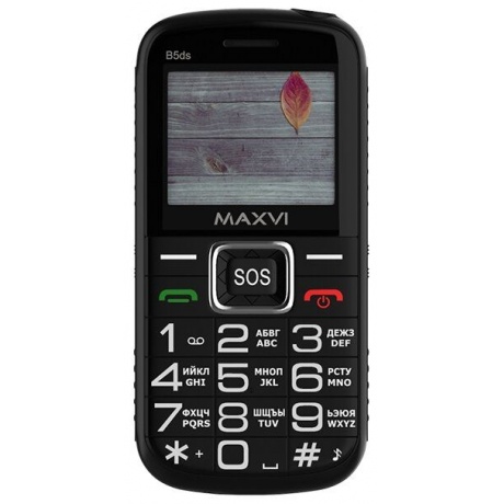 Мобильный телефон Maxvi B5ds Black - фото 11