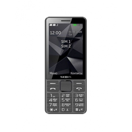 Мобильный телефон teXet TM-D324 Grey - фото 2