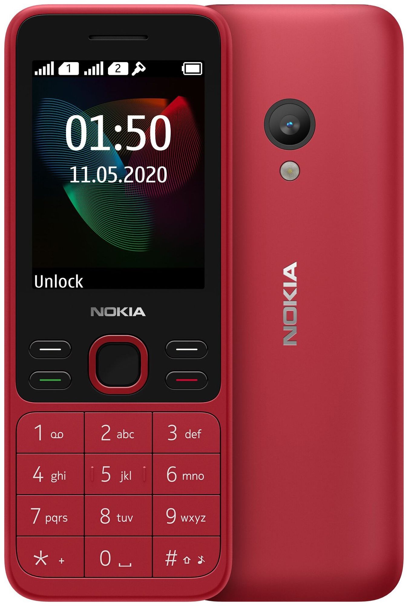 Мобильный телефон NOKIA 150 TA-1235 DS EAC UA RED мобильный телефон nokia 5310 ds ta 1212 black red