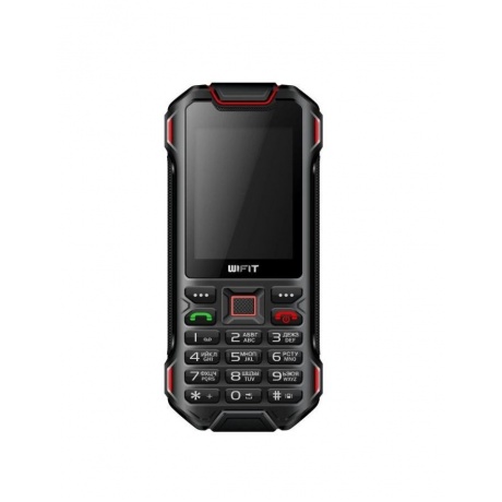 Мобильный телефон Wifit Wirug F1 Black-Red - фото 2