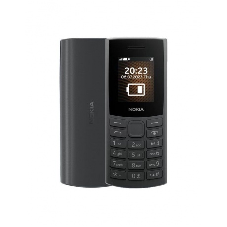 Мобильный телефон NOKIA 105 TA-1557 DS EAC CHARCOAL - фото 1