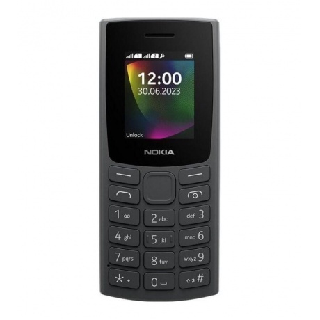 Мобильный телефон Nokia 106 TA-1564 DS CHARCOAL (1GF019BPA2C02) - фото 1