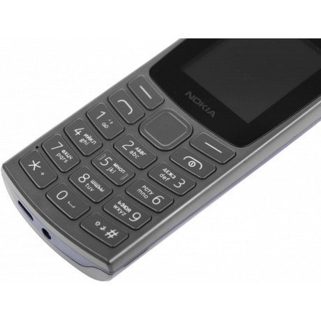 Мобильный телефон Nokia 106 TA-1564 DS CHARCOAL (1GF019BPA2C02) - фото 9