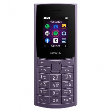 Мобильный телефон Nokia 110 TA-1543 DS BLUE (1GF018MPE1C01) - фото 4