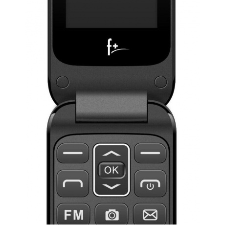 Мобильный телефон F+ Flip 240 Black - фото 3