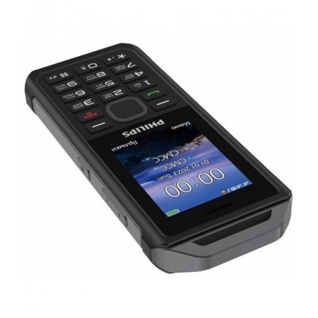 Мобильный телефон Philips Xenium E2317 темно-серый - фото 2