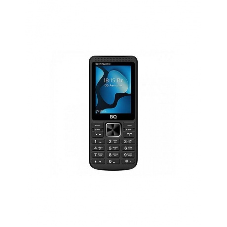Мобильный телефон BQ 2455 Boom Quattro Black - фото 2