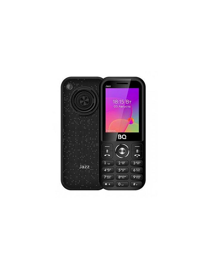 Мобильный телефон BQ 2457 Jazz Black аккумулятор shopelectro se2700аа 2 4 в 2700 мач 2 4 v 2700 mah nimh с выводами без разъёма