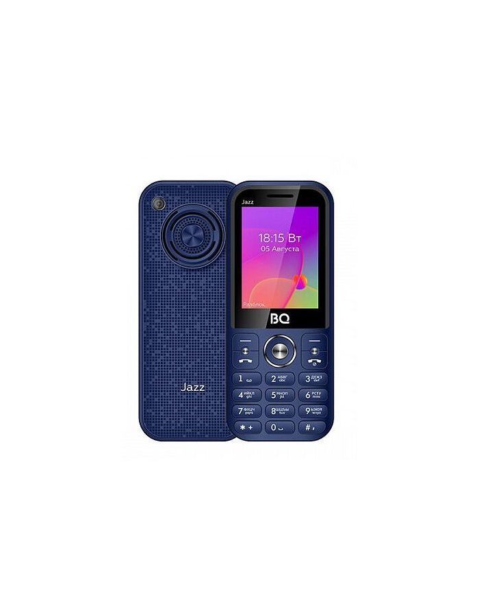 Мобильный телефон BQ 2457 Jazz Blue сотовый телефон bq 2457 jazz black