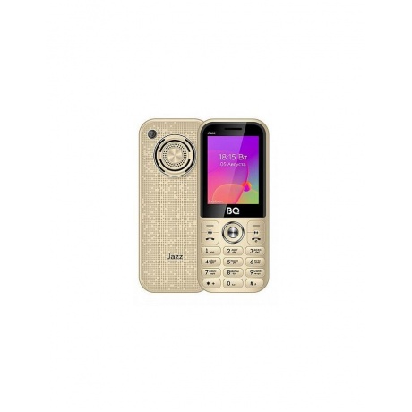 Мобильный телефон BQ 2457 Jazz Gold - фото 1
