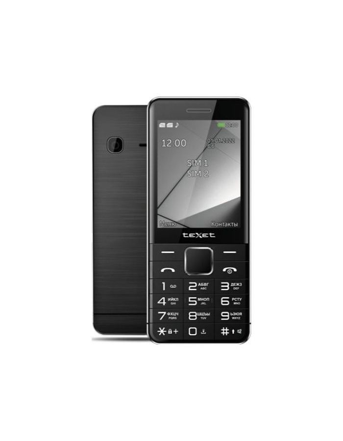 

Мобильный телефон teXet TM-425 Black, Черный