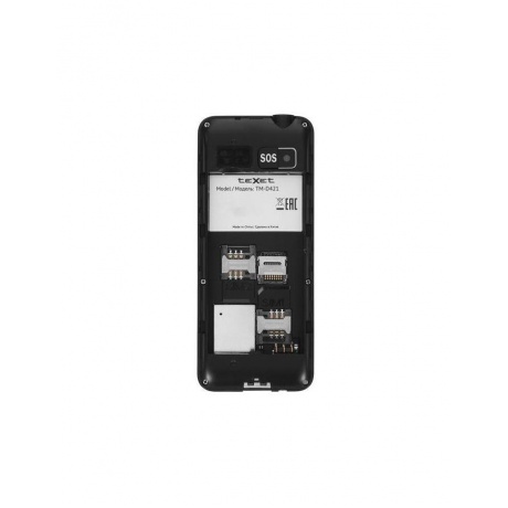 Мобильный телефон teXet TM-D421 Black - фото 14
