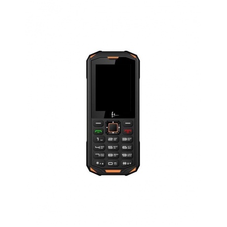 Мобильный телефон F+ R240 Black-orange - фото 3
