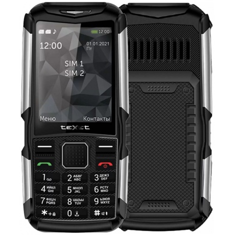 Мобильный телефон teXet TM-D314 Black - фото 1