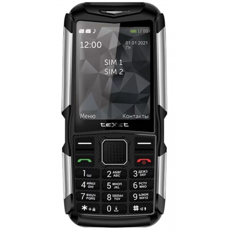 Мобильный телефон teXet TM-D314 Black - фото 2